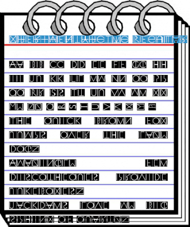 XperimentypoTwo Regular Font