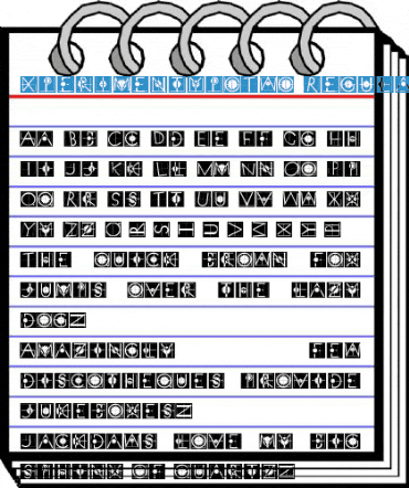 XperimentypoTwo Regular Font