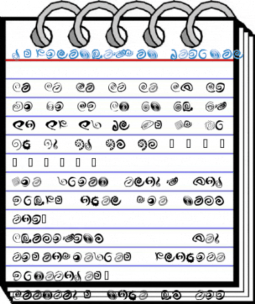 xspiralmental Regular Font
