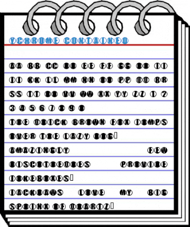 YChrome Contained Font