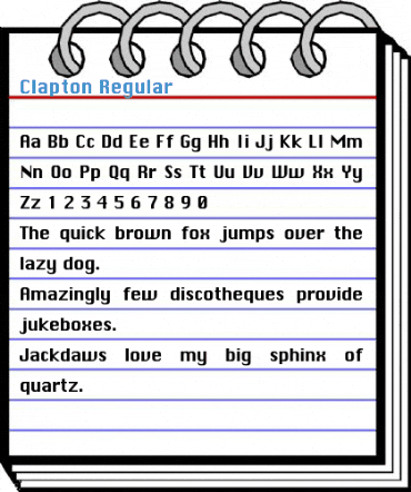 Clapton Regular Font