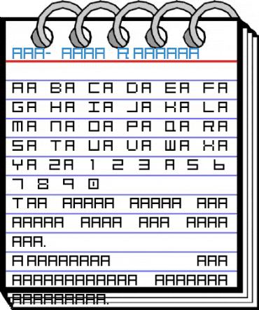 ocr-deca Regular Font