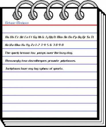 Octane Medium Font