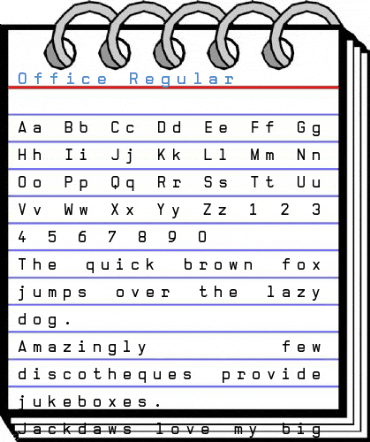 Office Regular Font
