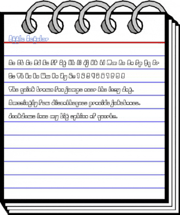 Oggle Regular Font