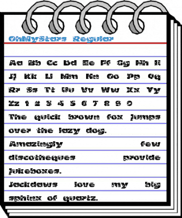 OhMyStars Regular Font