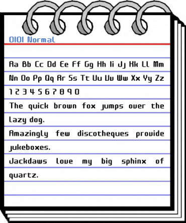 OIOI Normal Font