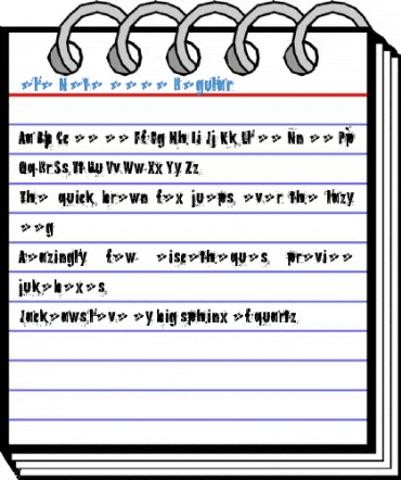 Old Note Demo Font