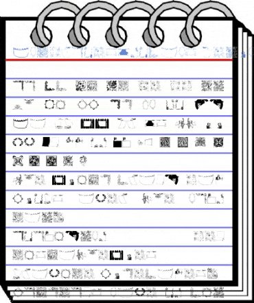 OldFramesSymbols Regular Font