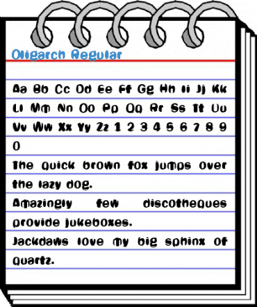 Oligarch Regular Font