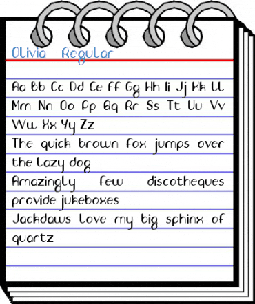 Olivia01 Regular Font