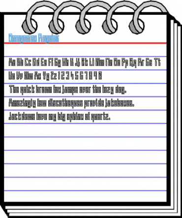 Omegamax Regular Font