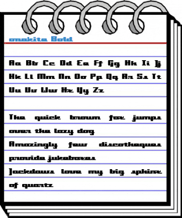 onakite Bold Font