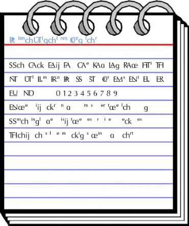 OptimaLigatures Regular Font