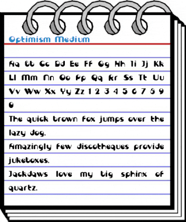 Optimism Medium Font