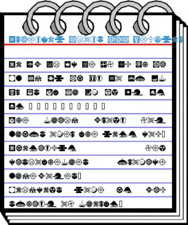 Oriental Icons III Regular Font