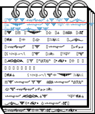 Ornamental Decoration Regular Font
