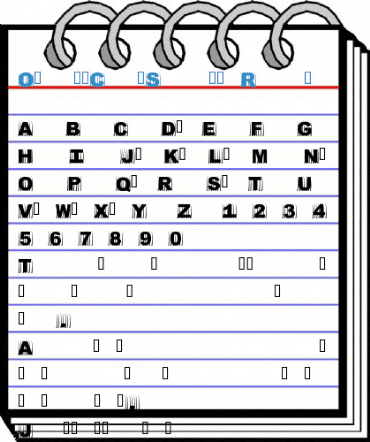 OszillCapsSecond Regular Font
