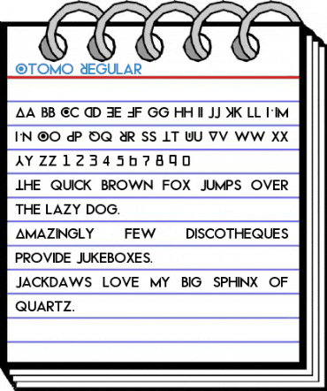 Otomo Regular Font