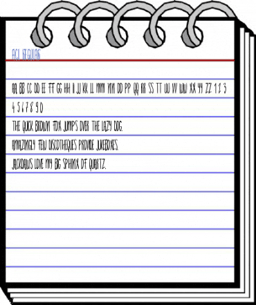 Acl Regular Font