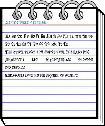 Acude FREE Regular Font
