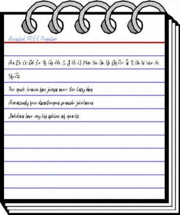 Acusted FREE Regular Font