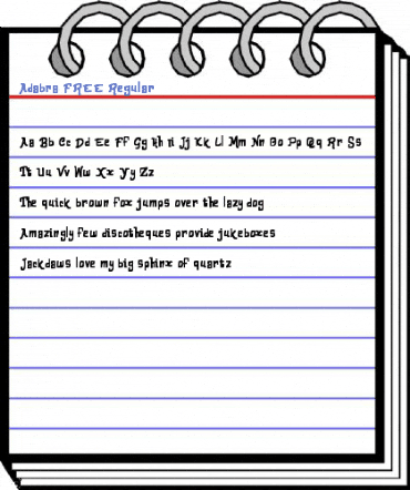 Adabra FREE Regular Font