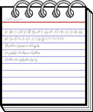 Aesthete Regular Font