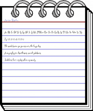 Agnesia Regular Font