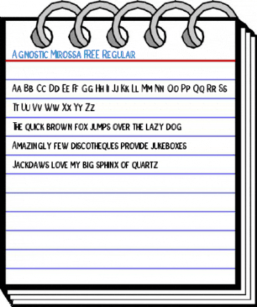 Agnostic Mirossa FREE Regular Font