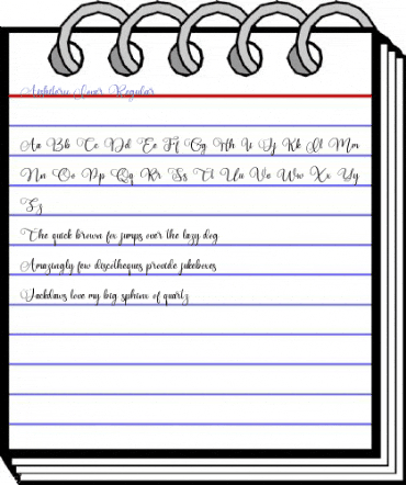 Aishiteru Lover Regular Font