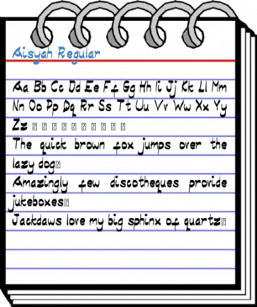 Aisyah Regular Font