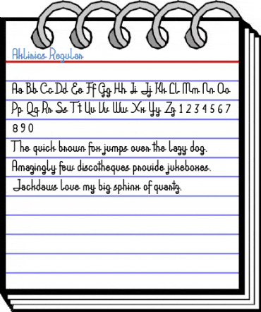 Aklirics Regular Font