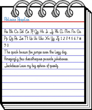 Aklirics Regular Font