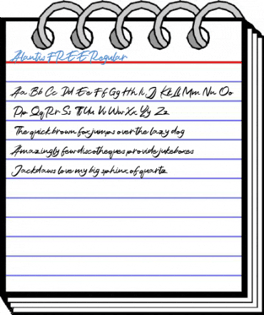 Alantis FREE Regular Font