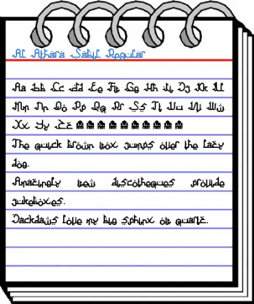Al Athara Sabil Regular Font