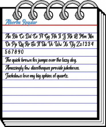 Albertho Regular Font