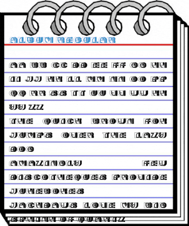 Album Regular Font