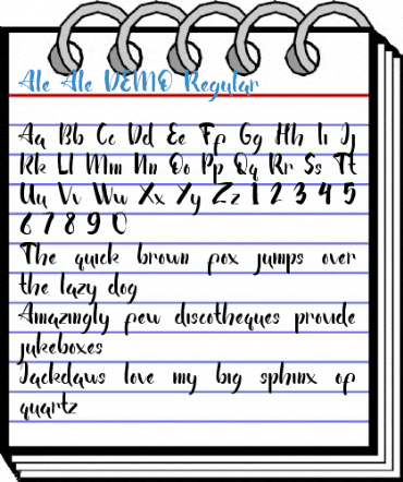 Ale Ale DEMO Regular Font