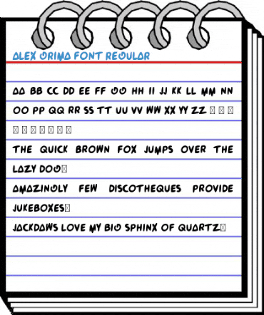 Alex Grima Font Regular Font