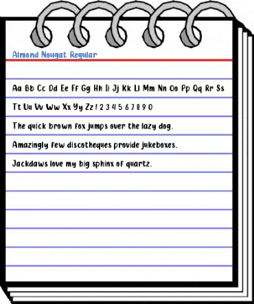 Almond Nougat Regular Font