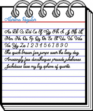 Aloritma Regular Font