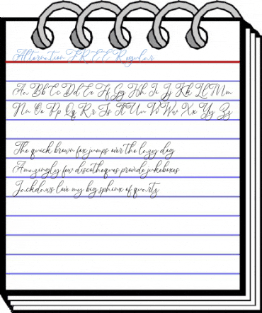 Alternation FREE Regular Font