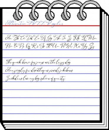 Alternation FREE Regular Font