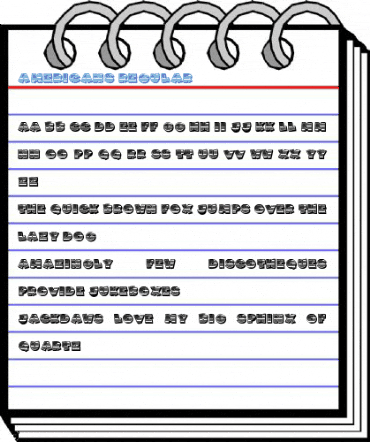 Americans Regular Font