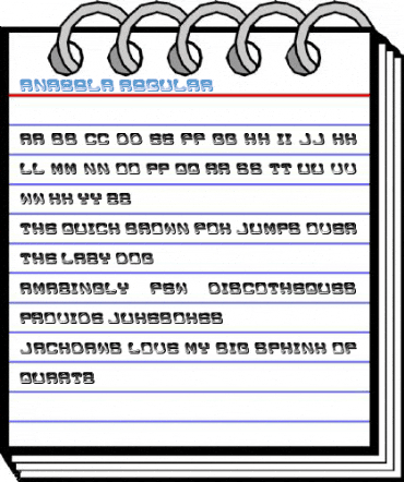 Anabela Regular Font