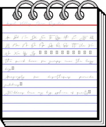 Angel Valley Demo Regular Font