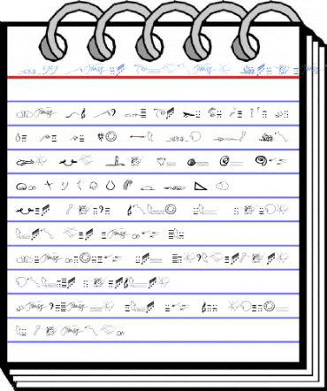 P22 Cage Extras Regular Font