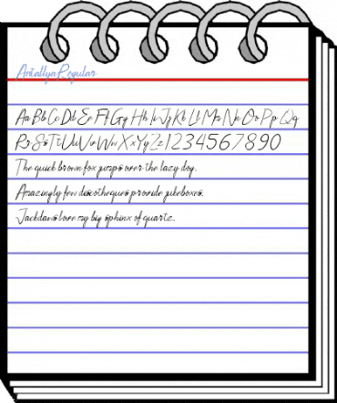Antallya Regular Font