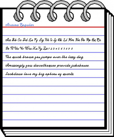 Araina Regular Font